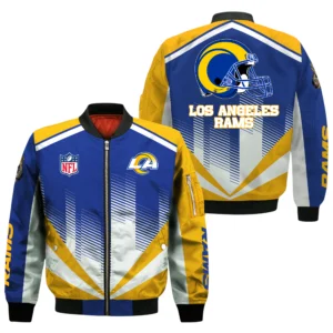 Los Angeles Rams Bomber Jacket All Over Prints Custom Name