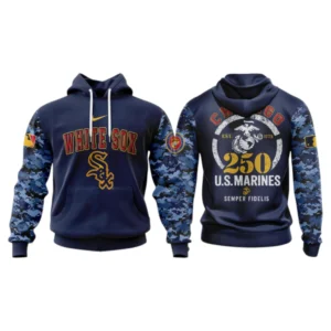 Chicago White Sox x US Marine Semper Fidelis 250th Birthday 3D Hoodie Limited 2026