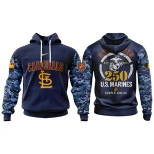 St. Louis Cardinals x US Marine Semper Fidelis 250th Birthday 3D Hoodie Limited 2026
