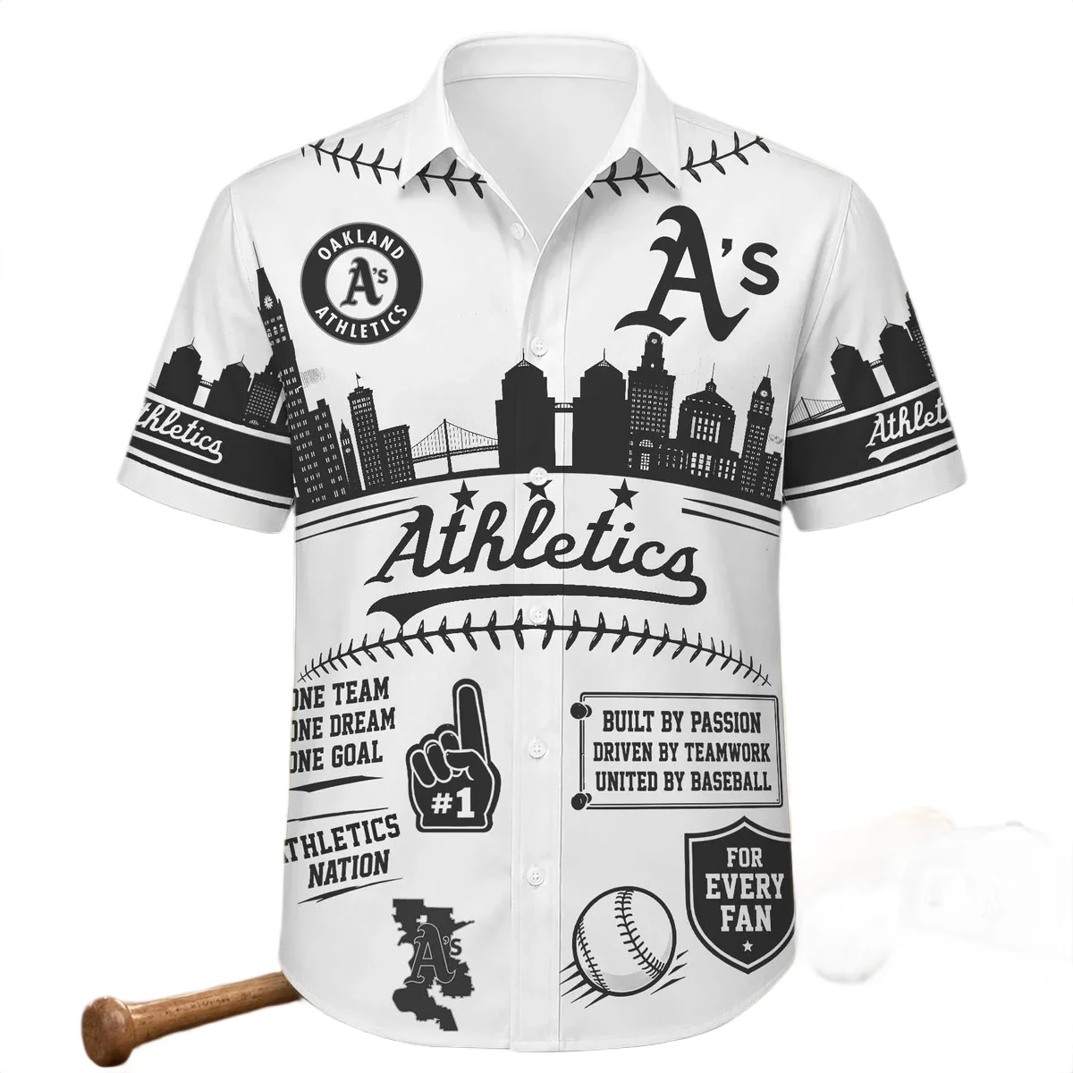 Athletics Hawaiian Shirt 2026 Limited Premium Material Options Athletics Hawaiian Shirt 2026 Limited Premium Material Options