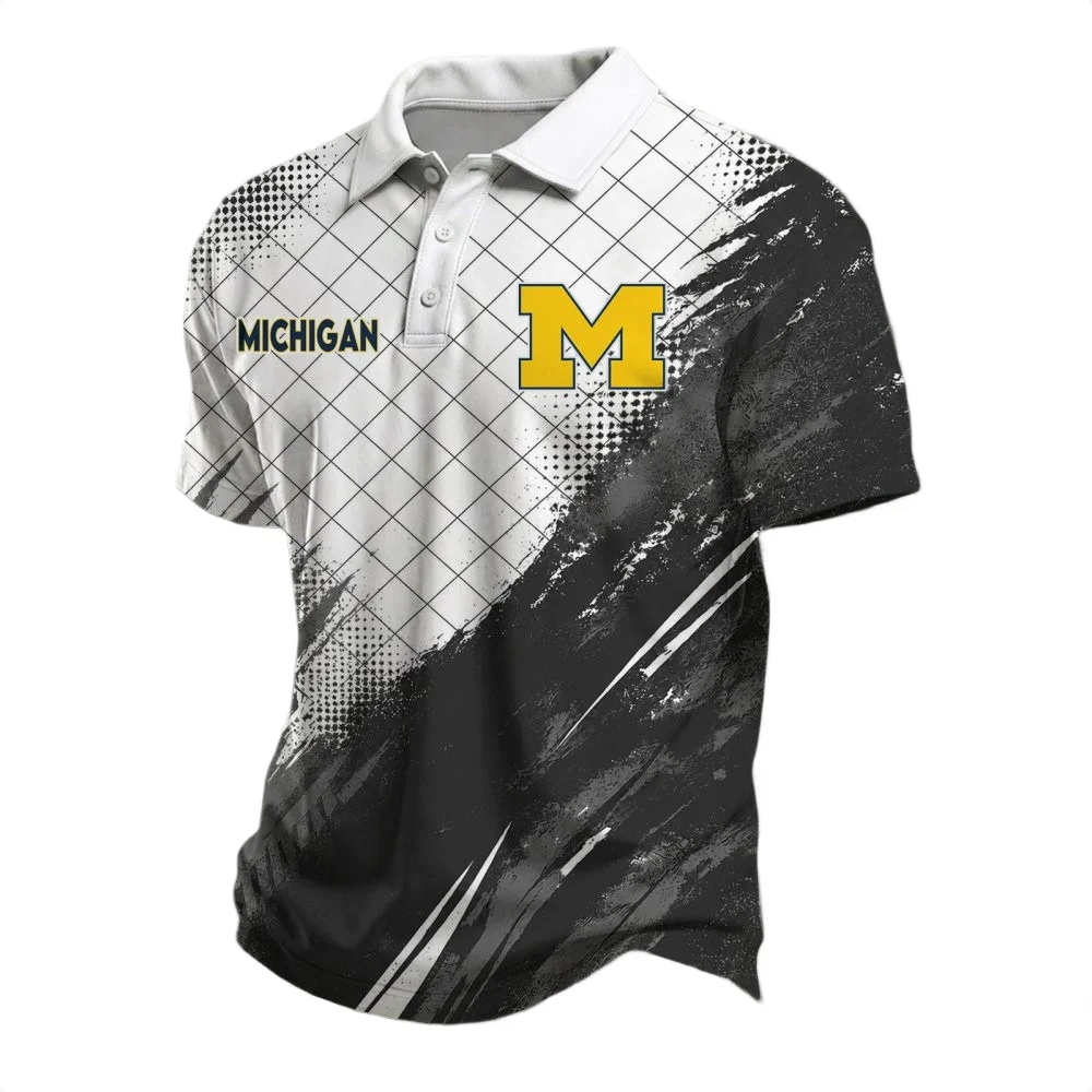 Michigan Wolverines Polo Shirt New 2026 Limited Michigan Wolverines Polo Shirt New 2026 Limited