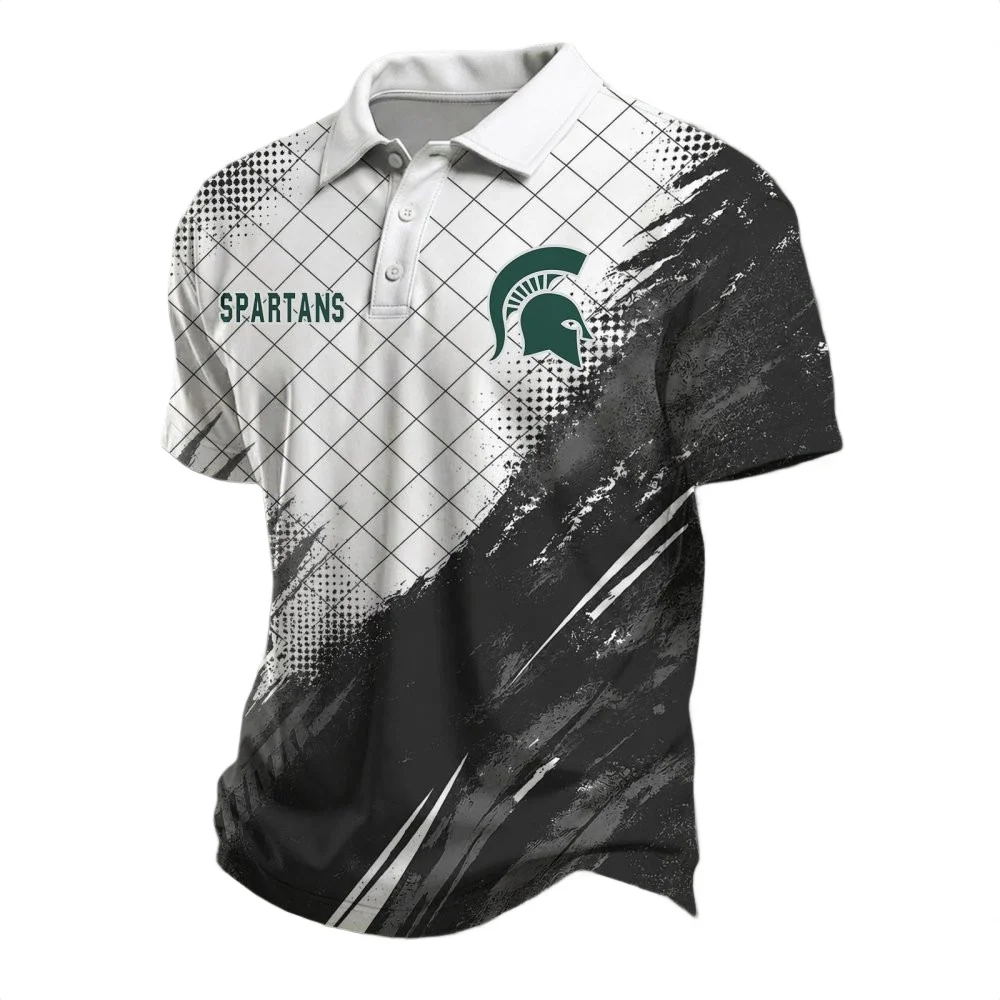 Michigan State Spartans Polo Shirt New 2026 Limited Michigan State Spartans Polo Shirt New 2026 Limited